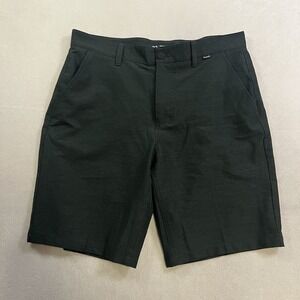 Hurley Shorts Men's Size 33 Gray Performance Golf Casual Lightweight